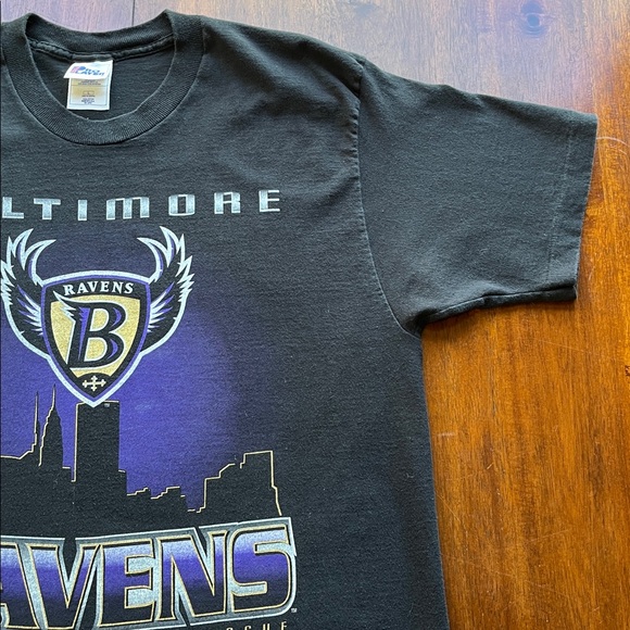 Vintage ‘96 Baltimore Ravens T-Shirt Size L - Picture 5 of 15